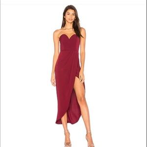 REVOLVE / Shonna Joy Red Bustier Dress